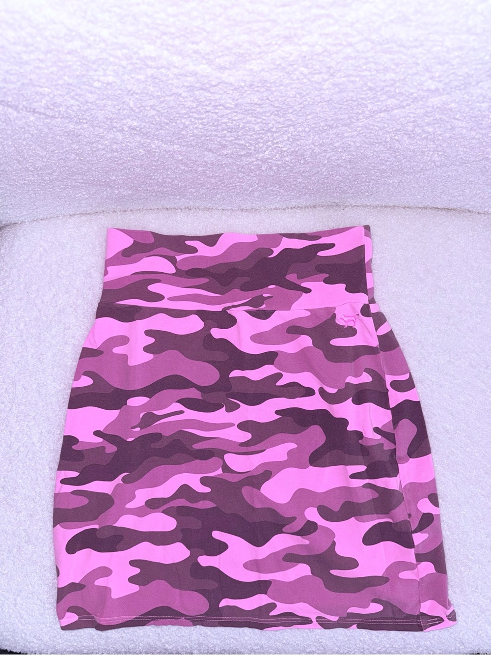 Victorias Secret Pink camouflage mini stretch skirt Medium